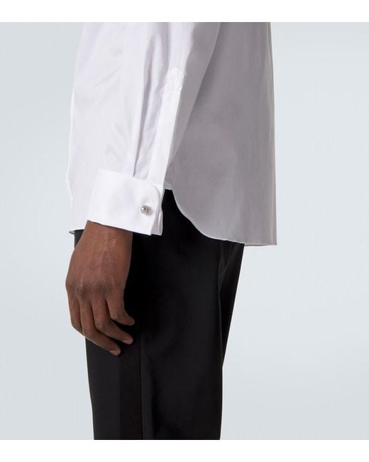 Rubinacci White Cotton Shirt for men