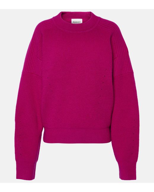 Isabel Marant Pink Blow Wool Sweater