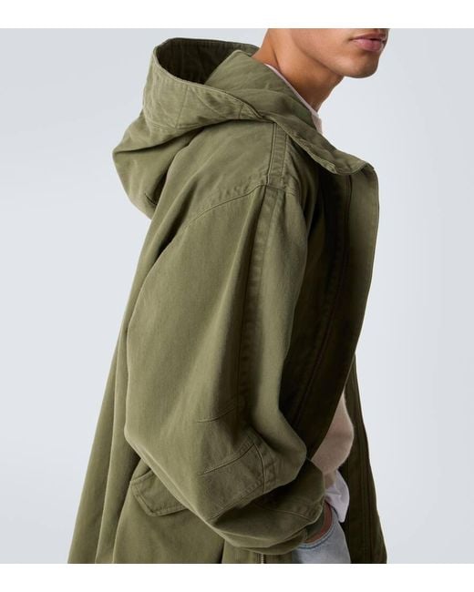 Parka Kemet De Algodon The Row de hombre de color Green