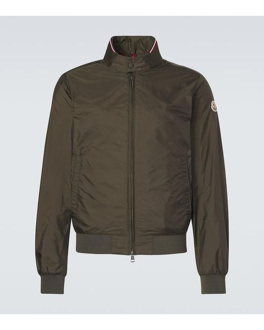 Moncler Green Reppe Bomber Jacket for men