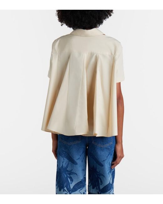 Loewe Natural Paula's Ibiza Cotton Poplin Shirt