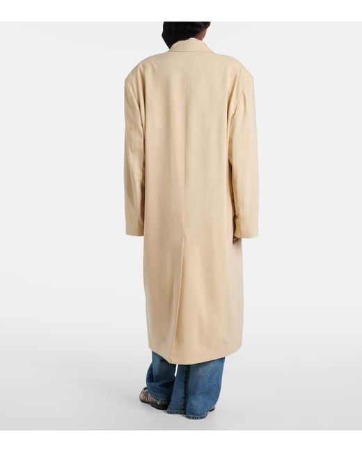 Cappotto Oversize Di Tribeca di Frankie Shop in Natural