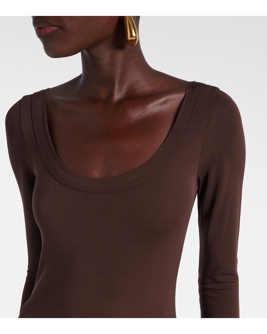 AYA MUSE Brown Muse Maxi Dress