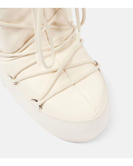 Moon Boot Natural Icon Rubber Snow Boots