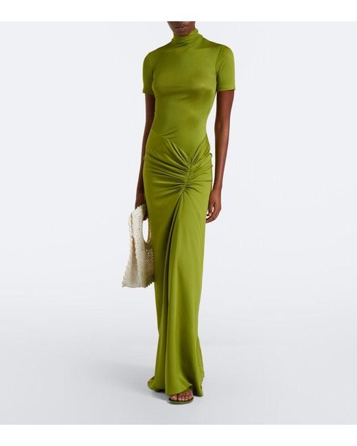 Christopher Esber Green Jo Thong Sandals