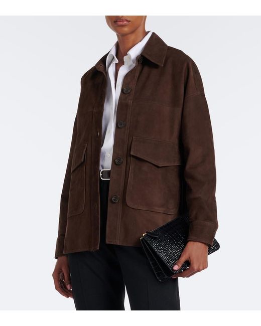 Arma Brown Kaylee Suede Shirt