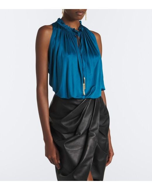Top De Jersey Balmain de color Blue