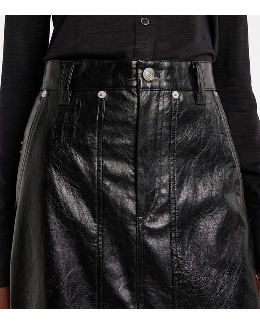 Isabel Marant Black Angele Skirt