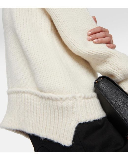 Tom Ford White Alpaca And Wool-Blend Sweater