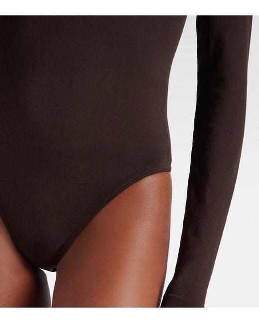 Wolford Brown Berlin Bodysuit