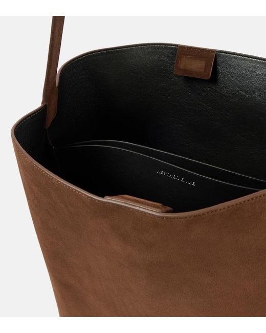 Aesther Ekme Brown Sac Large Suede Tote Bag