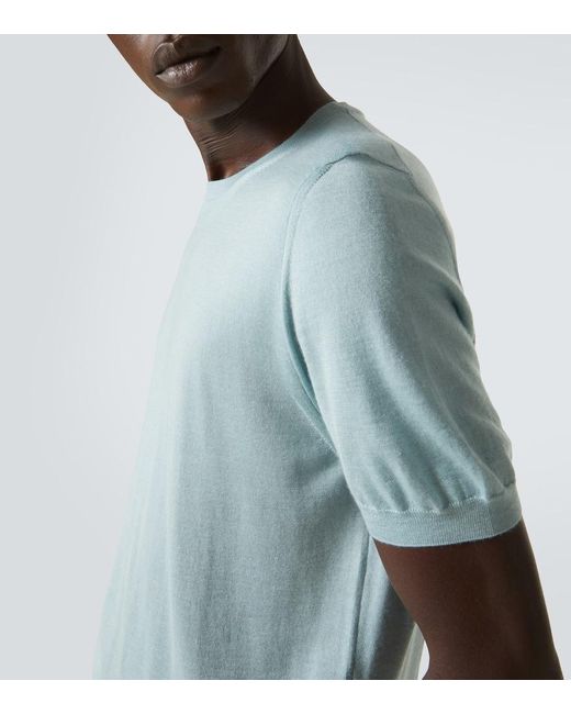 Top di Fedeli in Blue da Uomo