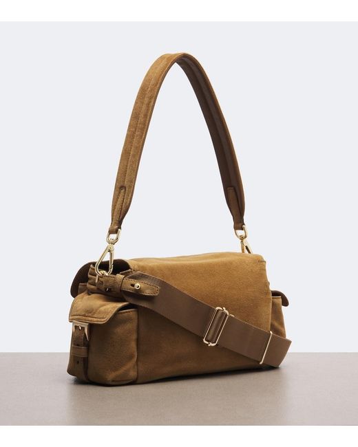 Borsa Explore Medium di Prada in Metallic