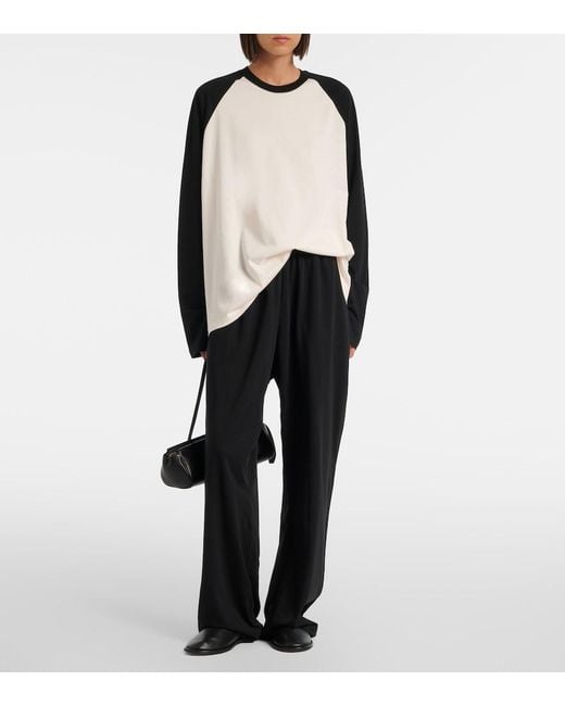 Wardrobe NYC Black Cotton Pajama Pants