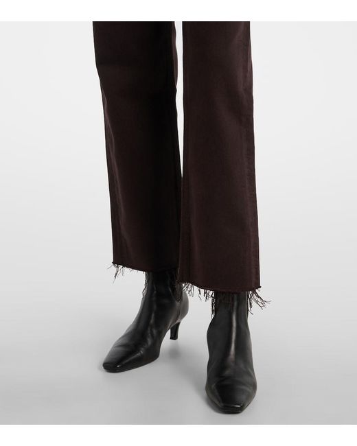 Citizens of Humanity Brown Palma High-Rise Straight Jeans
