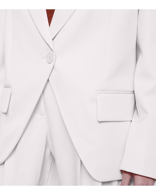 Stella McCartney Multicolor Lindsey Wool Blazer