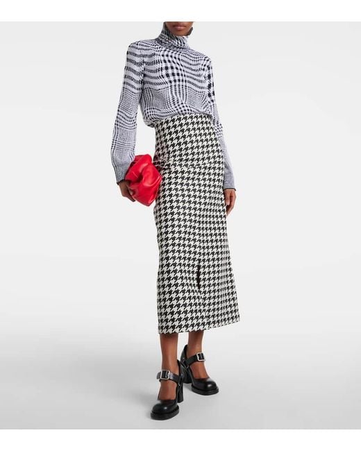 Burberry Black Stirrup Pumps 85Mm