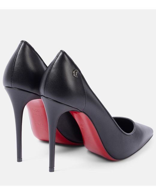 Christian Louboutin Black Sporty Kate Nappa Pumps 100