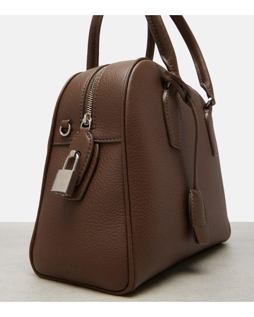 The Row Brown Tote India 10 Small Aus Leder