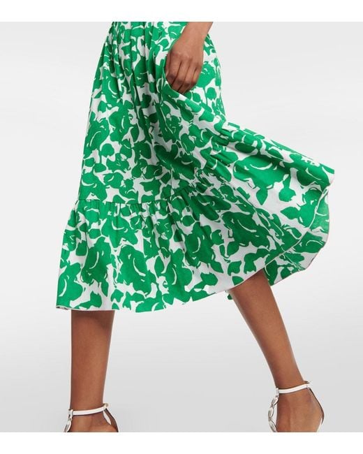 Diane von Furstenberg Green 'lindy' Dress