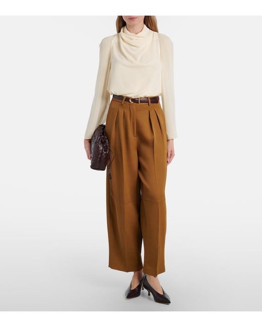 Altuzarra Natural Cara Draped Top