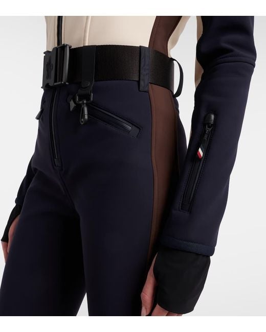 Moncler Blue Skianzug