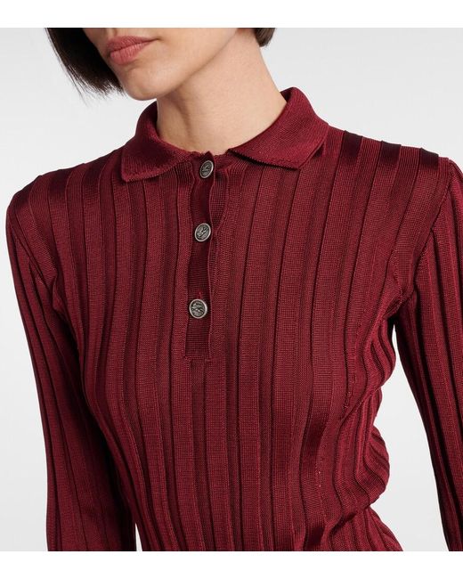 Polo Etro en coloris Red