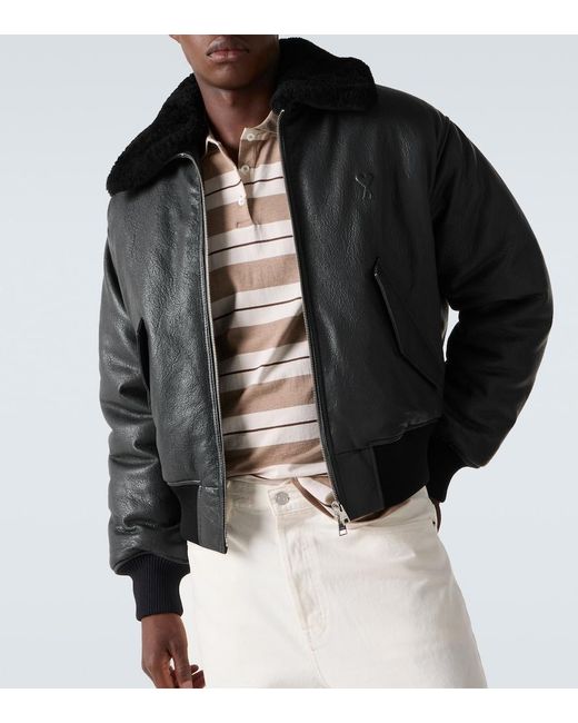 Bomber di AMI in Black da Uomo