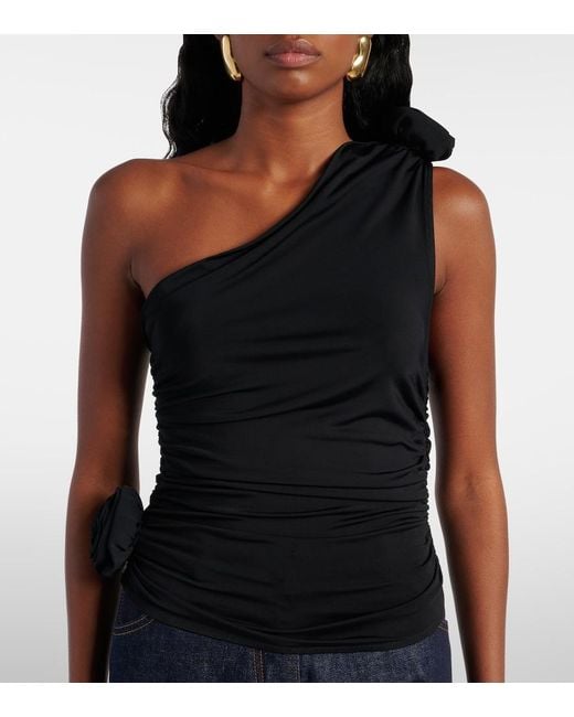 Magda Butrym Black One-Piece Top
