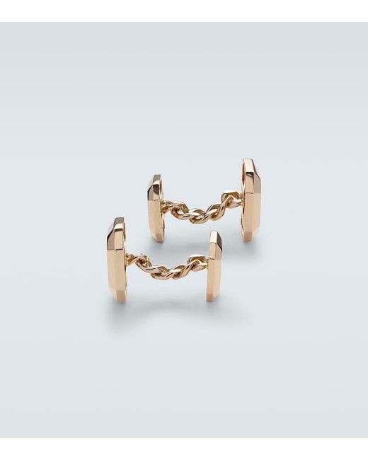 SHAY White 18Kt Cufflinks for men