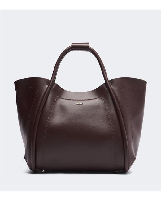 Shopper Medium di Max Mara in Brown