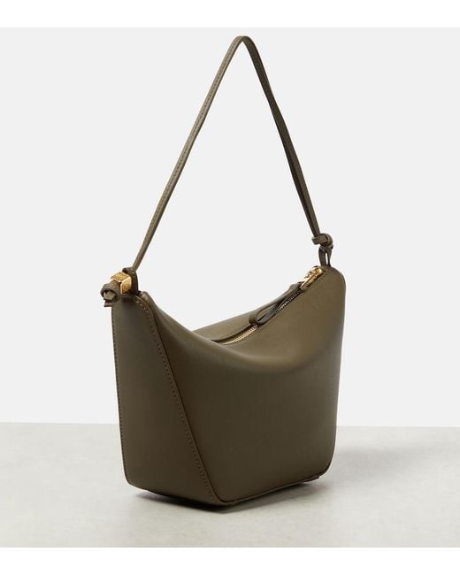 Loewe Brown Hammock Mini Leather Shoulder Bag