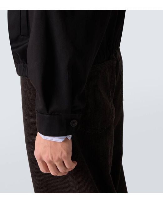 Chaqueta Casino En Sarga De Algodon Our Legacy de hombre de color Black