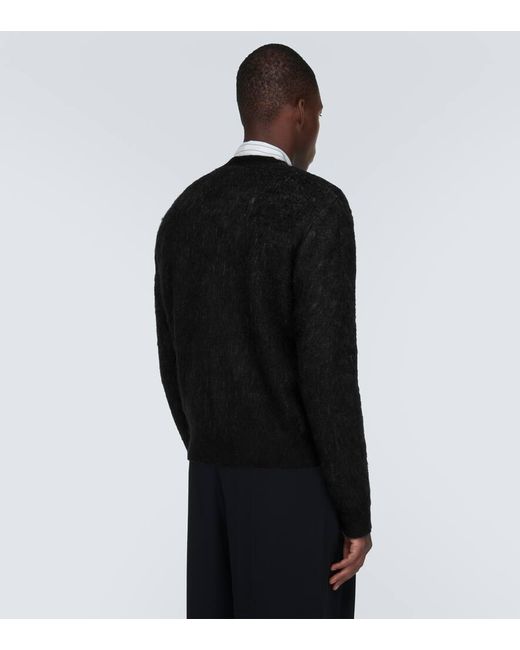 Amiri Black Logo Wool Sweater for men