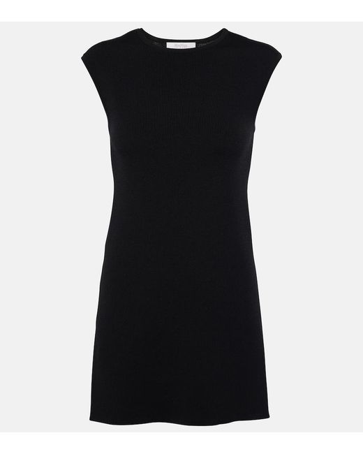 Max Mara Black Leisure Soldino Ribbed-Knit Top