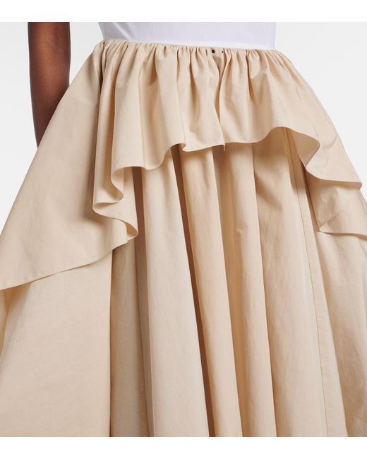 Loewe Natural Paula's Ibiza Cotton Poplin Midi Dress