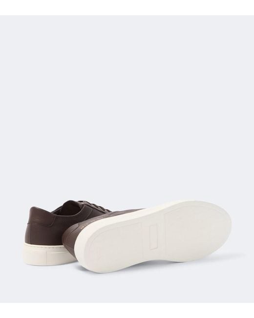 Common Projects Brown Achilles Leather Sneakers for men