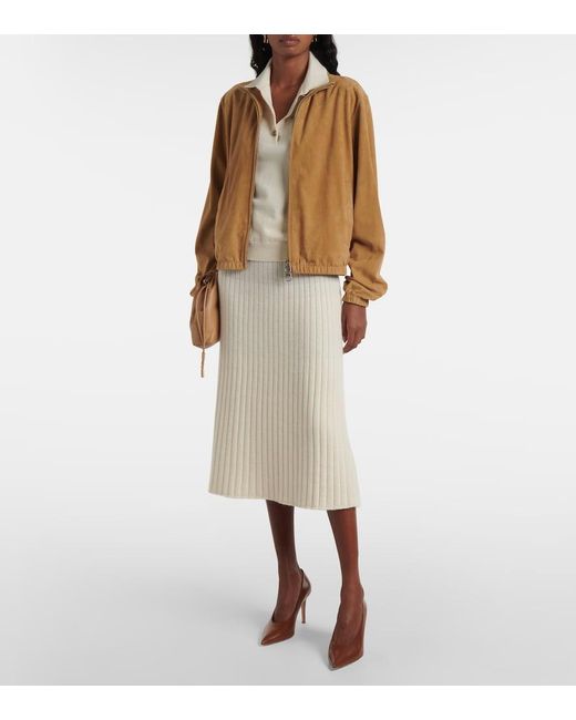 Loro Piana Natural Cashmere Polo Shirt