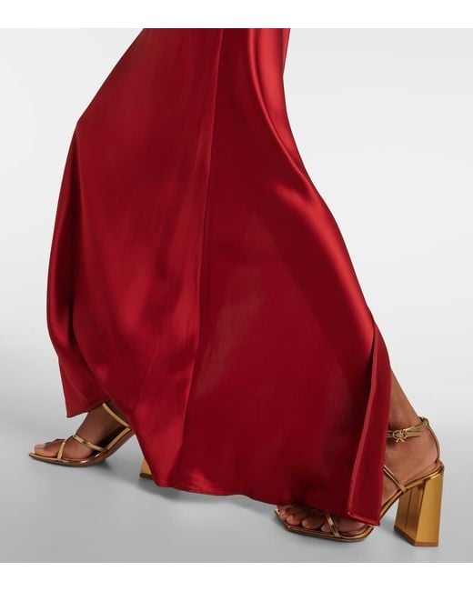 Abito Lungo Cadence di Staud in Red
