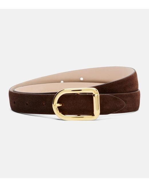DEHANCHE Brown Mija Suede Belt