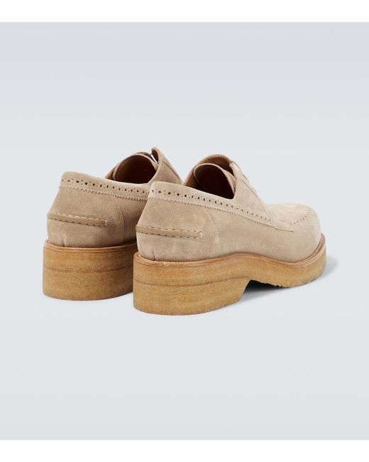 Derbies Pablo En Daim Christian Louboutin pour homme en coloris White