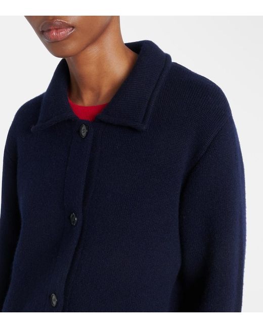 Lisa Yang Blue Lynna Cashmere Cardigan