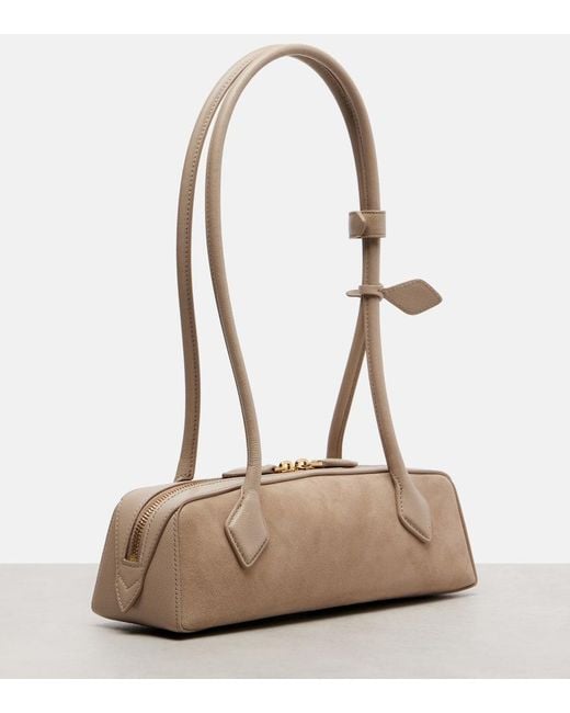 Borsa A Spalla Le Teckel Small di Alaïa in Natural