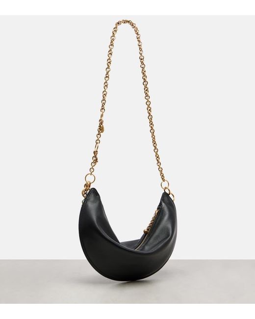 Chloé Black Schultertasche Icons Small Aus Leder