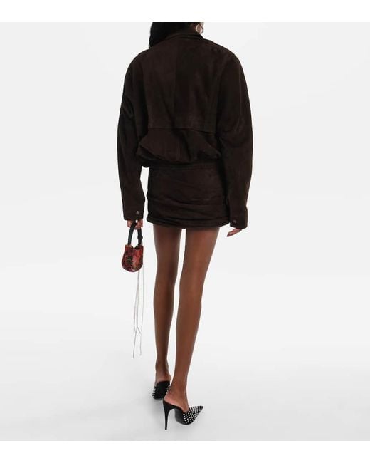 Veste En Daim Magda Butrym en coloris Black