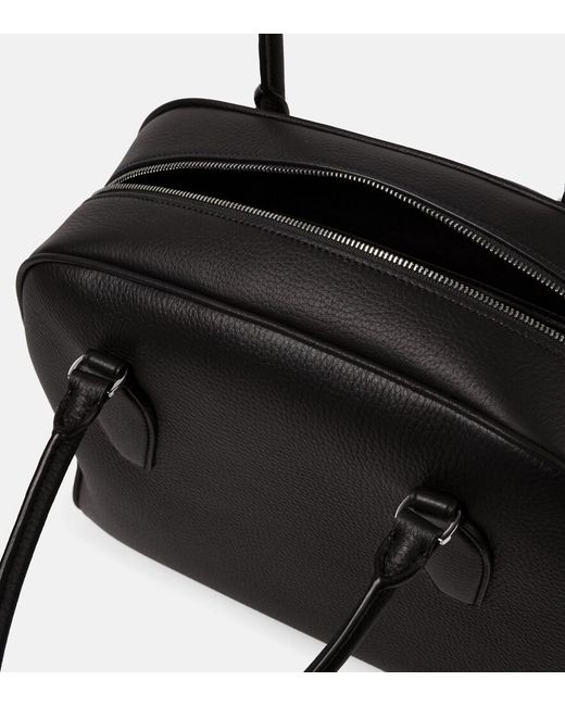 The Row Black India 12.00 Bag In Leather