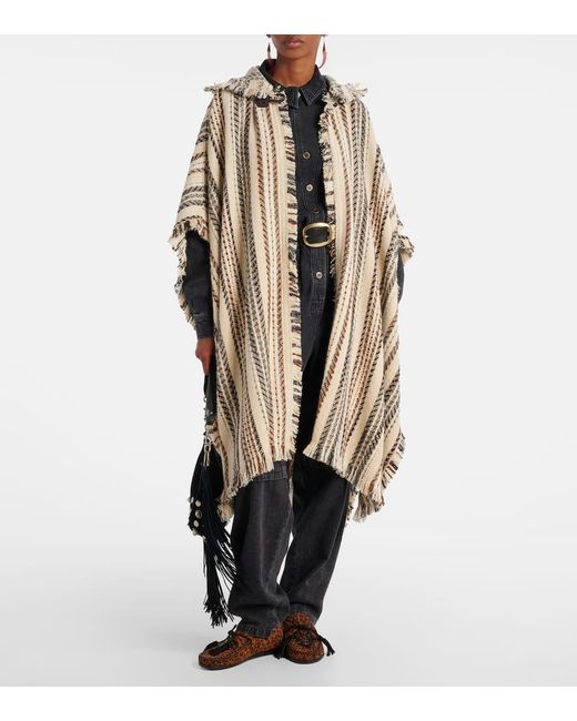 Isabel Marant Natural Poncho Iseline