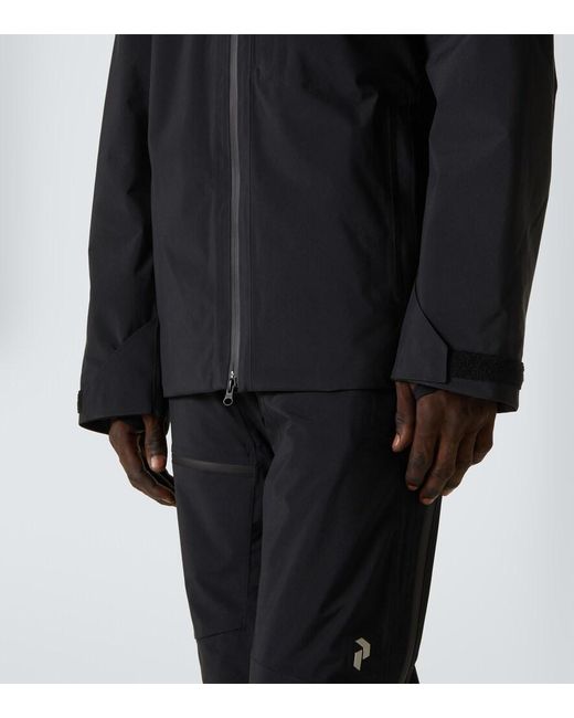 Peak Performance Alpine Gore-Tex 2L Ski Jacket in Black for Men