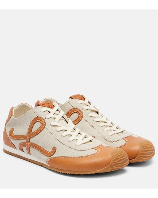 Sneakers Ballet Runner 2.0 di Loewe in White