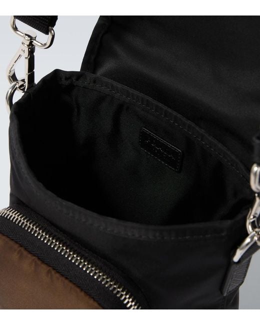 Prada White Re-Nylon Phone Pouch for men